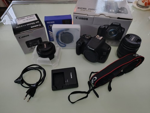 Fotocamera reflex kit - fotocamera, canon