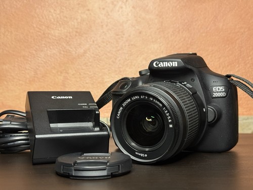 Canon eos 2000d - +, 18-55mm